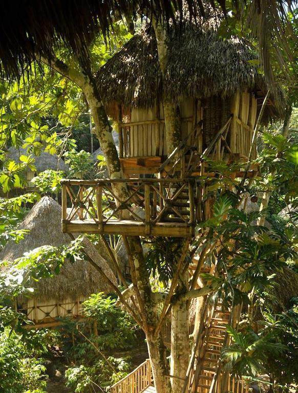 Santa Barbara De Samana Dominican Tree House Village المظهر الخارجي الصورة